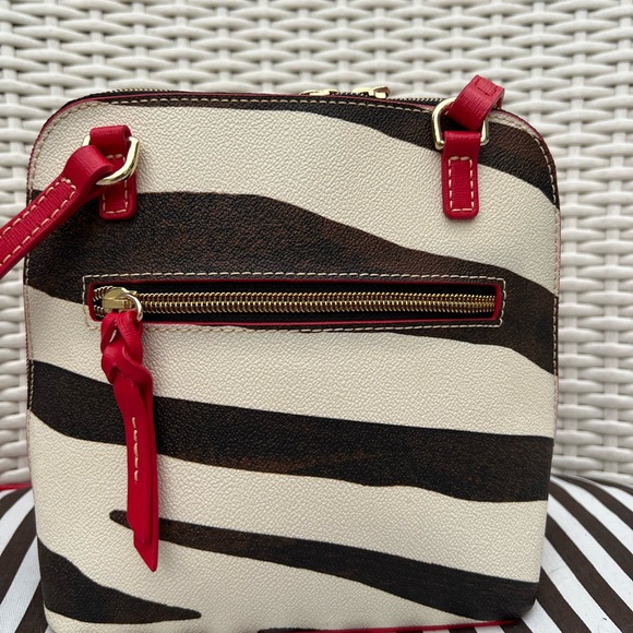 Dooney & Bourke Trixie Zebra Print Crossbody - Picture 5 of 16